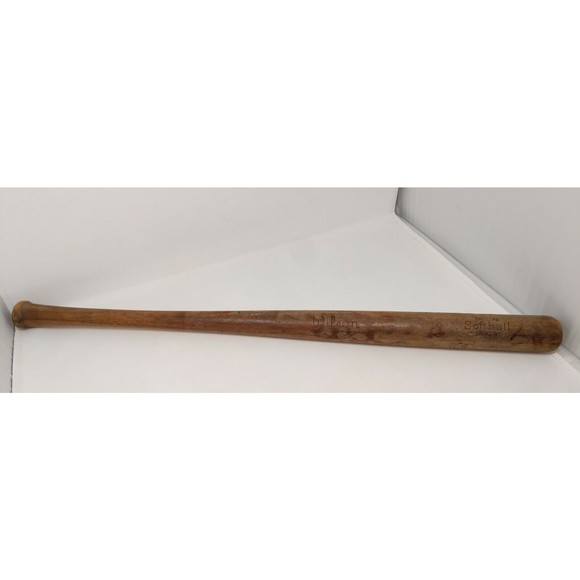 Wilson A9440 Power Fused Carved Wood Baseball Softball Bat Made in USA VTG - Picture 1 of 9